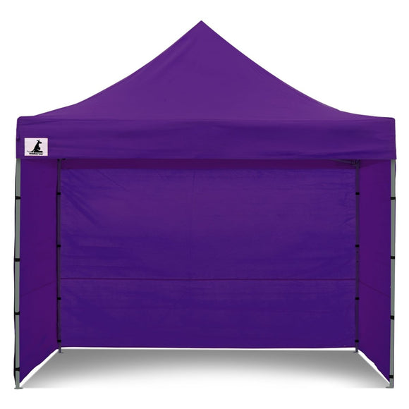 Wallaroo Gazebo Tent Marquee 3x3 PopUp Outdoor Purple - RnR Galore