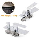 Watermark Chrome Square Shower Mixer Diverter Tap Valve For Shower Combo Spout - RnR Galore