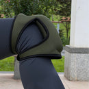 Waterproof Garden Knee Pads High Density EVA Foam Cushion for Weeding & Cleaning Adjustable Neoprene Straps Dark Green 1 Pair - RnR Galore
