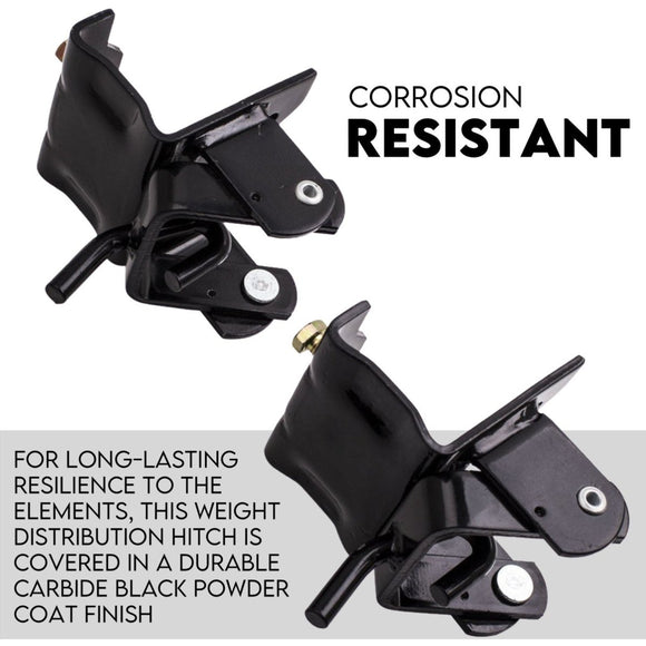 Weight Distribution Hitch System Load Leveller Caravan Anti Sway Bars 800Lb - RnR Galore