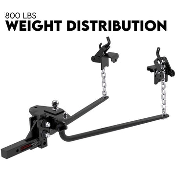 Weight Distribution Hitch System Load Leveller Caravan Anti Sway Bars 800Lb - RnR Galore