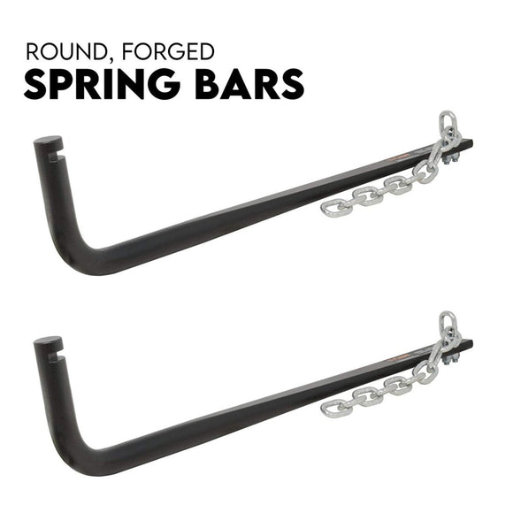 Weight Distribution Hitch System Load Leveller Caravan Anti Sway Bars 800Lb - RnR Galore
