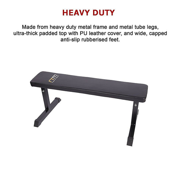 Weights Flat Bench Press Home Gym - RnR Galore