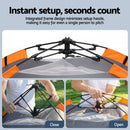 Weisshorn 2 Person Instant Pop Up Camping Tent Automatic Waterproof Hiking Beach - RnR Galore