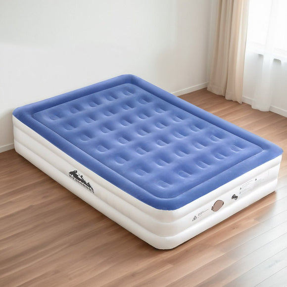 Weisshorn Air Mattress Queen Inflatable Bed 46cm Air bed Cube - RnR Galore