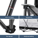 Weisshorn Camping Chair Double Folding Moon Chair Portable Seat 240KG - RnR Galore