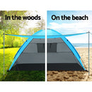 Weisshorn Camping Tent Beach Portable Hiking Sun Shade Shelter Fishing 4 Person - RnR Galore