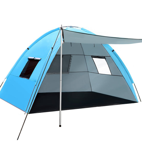 Weisshorn Camping Tent Beach Portable Hiking Sun Shade Shelter Fishing 4 Person - RnR Galore