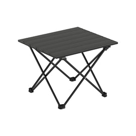 Weisshorn Folding Camping Table 40CM Roll Up Outdoor Picnic BBQ Aluminium Desk - RnR Galore