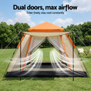 Weisshorn Pop Up Camping Tent 3 - 4 Person Automatic Tent Instant Setup Waterproof - RnR Galore
