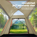 Weisshorn Pop Up Camping Tent 3 - 4 Person Automatic Tent Instant Setup Waterproof - RnR Galore