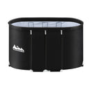 Weisshorn Portable Ice Bath Tub 120x70X70CM Inflatable Cold Water Folding Bathtub Spa Massage - RnR Galore