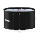Weisshorn Portable Ice Bath Tub 120x70X70CM Inflatable Cold Water Folding Bathtub Spa Massage - RnR Galore