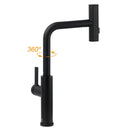 WELS Matte Black 3 - Mode Spray Pull Out Kitchen Mixer Sink Laundry Faucet Tapware - RnR Galore