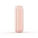 White 2 - in - 1 Foldable Mini Fan & Power Bank - Ultra - Compact USB Rechargeable Personal Fan - RnR Galore