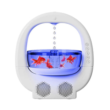 White Multifunctional Home Humidifier with Water Mist for Bedroom - RnR Galore
