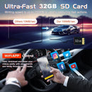 WIFI 3 Channels Dash Cam 1080P Full HD Car Dashcam Comes with Free 32GB Card - RnR Galore