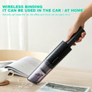 Wireless Charge 6000Pa Suction Powerful Portable Car Vacuum Cleaner Home Duster(White) - RnR Galore