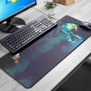 Wireless Charging Qi Mousepad 800x300x4mm Non - slip Rubber Base - RnR Galore