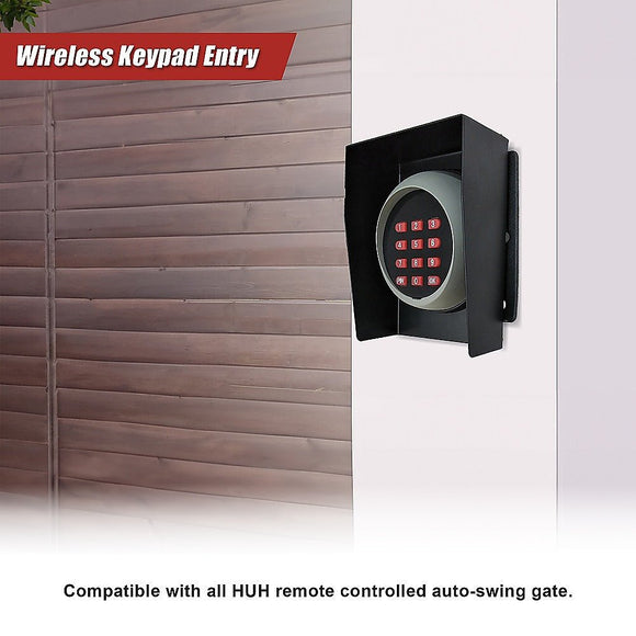 Wireless Keypad Entry For Swing And Sliding Gate with Metal Casing - RnR Galore
