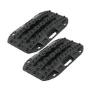 X - BULL Mini Recovery Tracks Traction Boards Sand Mud Snow 4WD 4x4 Vehicle 1 Pair Black - RnR Galore