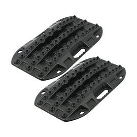 X - BULL Mini Recovery Tracks Traction Boards Sand Mud Snow 4WD 4x4 Vehicle 1 Pair Black - RnR Galore
