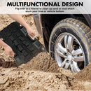 X - BULL Mini Recovery Tracks Traction Boards Sand Mud Snow 4WD 4x4 Vehicle 1 Pair Black - RnR Galore