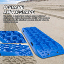 X - BULL Recovery tracks Mud Snow / Sand tracks / Grass 4X4 Caravan 2pairs 4WD Gen 3.0 - Blue - RnR Galore