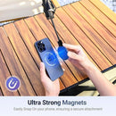 Yellow Magnetic Phone Umbrella Sun Shade - Clear Outdoor Screen Visor, Anti - Glare Mini Parasol for iPhone - RnR Galore