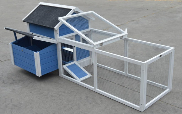 YES4PETS Large Chicken Coop Rabbit Hutch Ferret Cage Hen Chook Cat House - RnR Galore