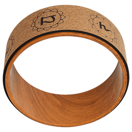 Yoga Pilates Wheel Cork Circle Prop Back Chest Hips Abdomen Stretch Roller - RnR Galore