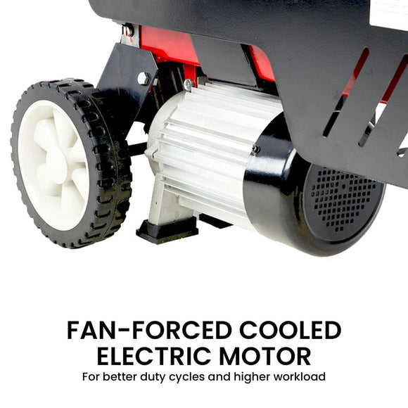 Yukon 7 Ton Electric Log Splitter With Side Protectors Axe Wood Cutter - RnR Galore