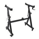 Z - Style Keyboard Stand – Heavy Duty Adjustable Piano Stand for Digital Keyboards & Portable Use - RnR Galore