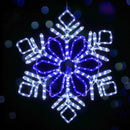 0.82M Christmas Lights 304 LED Snow Motif Light Decorations Jingle Jollys - RnR Galore