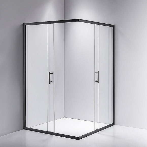 1000 x 900mm Sliding Door Nano Safety Glass Shower Screen By Della Francesca - RnR Galore