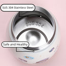 1000ml Large Water Bottle Stainless Steel Straw Water Jug with FREE Sticker Packs (Blue) - RnR Galore
