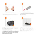 1000PCS Deutsch DT Connector Plug Kit With Genuine Deutsch Crimp Tool Auto Marine - RnR Galore