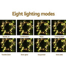100M Christmas Lights String Fairy Light 500 LED Warm White Jingle Jollys - RnR Galore