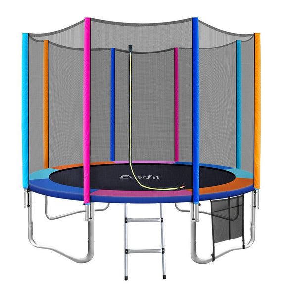 10FT Trampoline Everfit Kids Trampoline Rebounder - RnR Galore