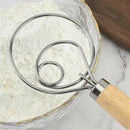 13 INCHES BAKING DOUGH STAINLESS STEEL LARGE WIRE WHISK MIXER BREAD COOKING TOOL - RnR Galore