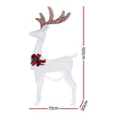 1.5M Christmas Lights Reindeer 100 LED Decorations Jingle Jollys - RnR Galore