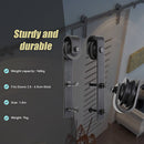 1.8m Sliding Barn Door Hardware Heavy Duty Sturdy Kit - RnR Galore
