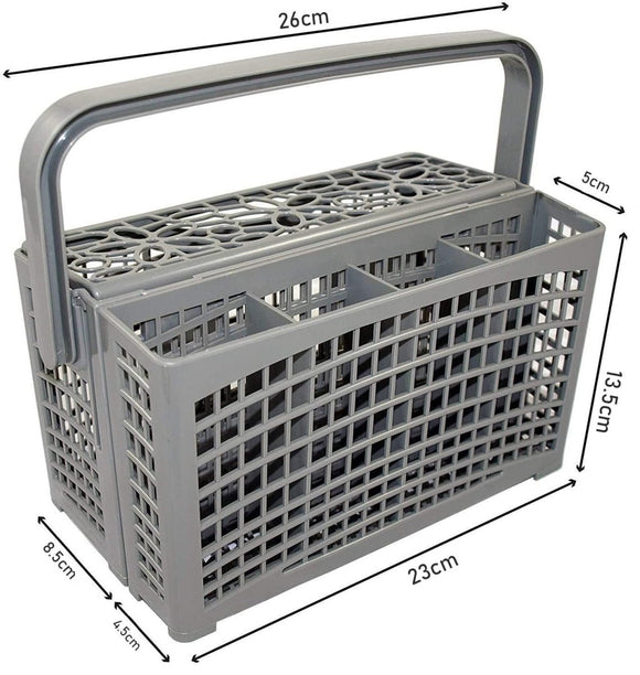 2 in 1 Universal Dishwasher Cutlery Basket (24 x 13 x 13 cm) - RnR Galore