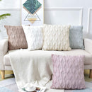 2 Pack Decorative Boho Throw Pillow Covers 45 x 45 cm (Black) - RnR Galore