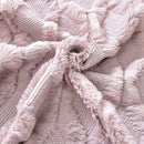 2 Pack Decorative Boho Throw Pillow Covers 45 x 45 cm (Pink) - RnR Galore