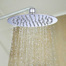 200mm Shower Head Round 304SS Polished Chrome Finish - RnR Galore