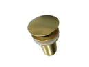 2021 new brushed Nickel Brushed stainless steel Pop Up Waste Plug 40 mm NO Overflow - RnR Galore