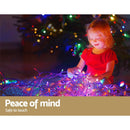 20M Christmas Lights Icicle Light 800 LED Multi - coloured Jingle Jollys - RnR Galore