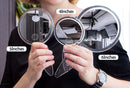 20X Magnifying Hand Mirror Two Sided Use for Makeup Application, Tweezing, and Blackhead/Blemish Removal (15 cm) - RnR Galore