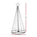 2.1M Christmas Tree LED Solar Warm Jingle Jollys - RnR Galore